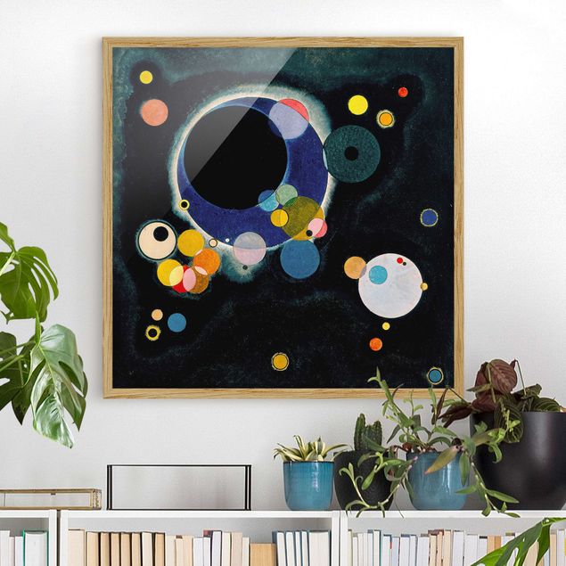 Tableaux Artistiques Wassily Kandinsky - Cercles d'esquisses
