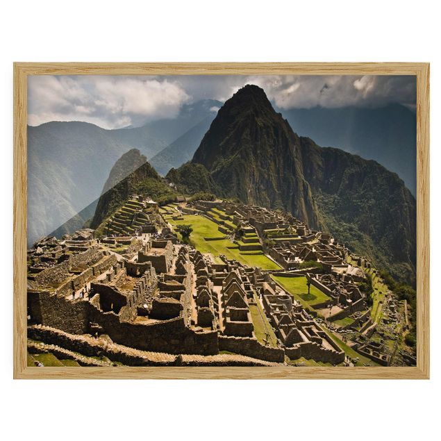 Tableau de ville Machu Picchu
