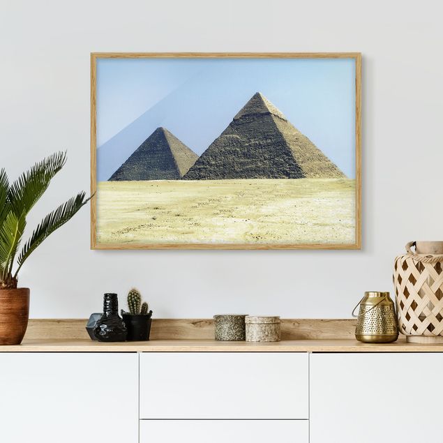 Tableaux paysage Pyramides de Gizeh