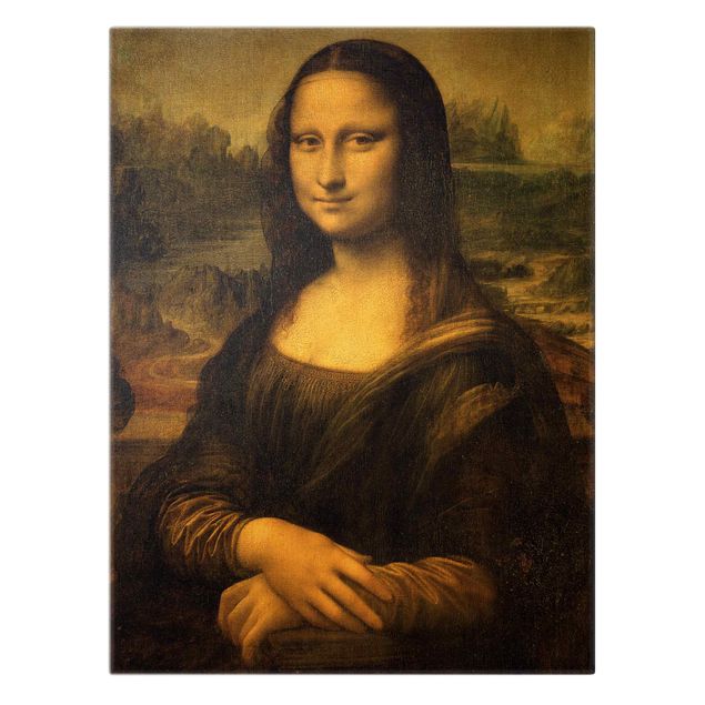 Tableau portraits Leonardo da Vinci - La Joconde