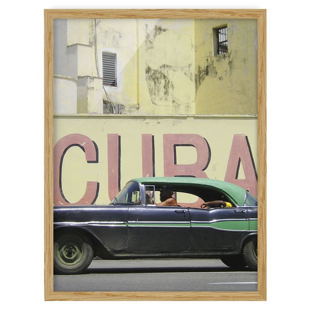 Tableau ville Montrez-moi Cuba