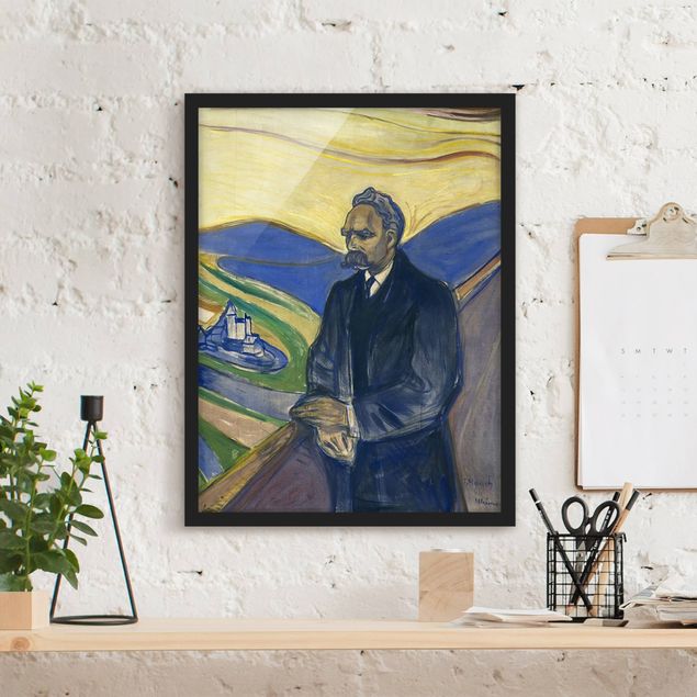 Décoration artistique Edvard Munch - Portrait de Friedrich Nietzsche