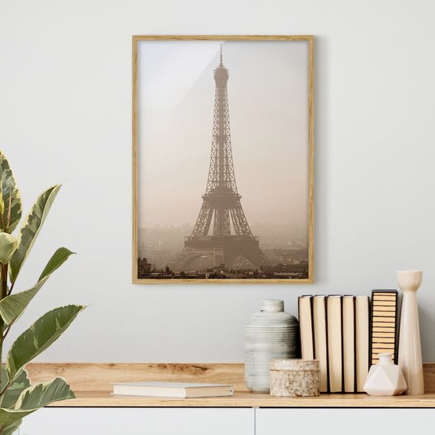 Tableau de ville Tour Eiffel
