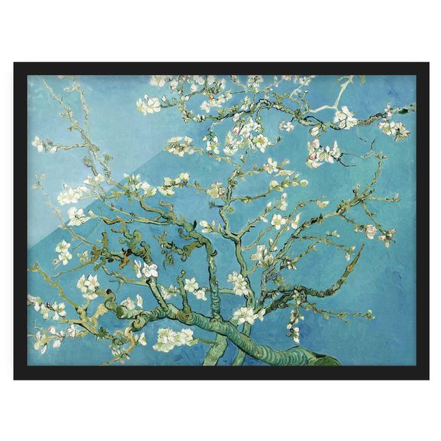 Tableau Pointillisme Vincent Van Gogh - Fleurs d'amandier
