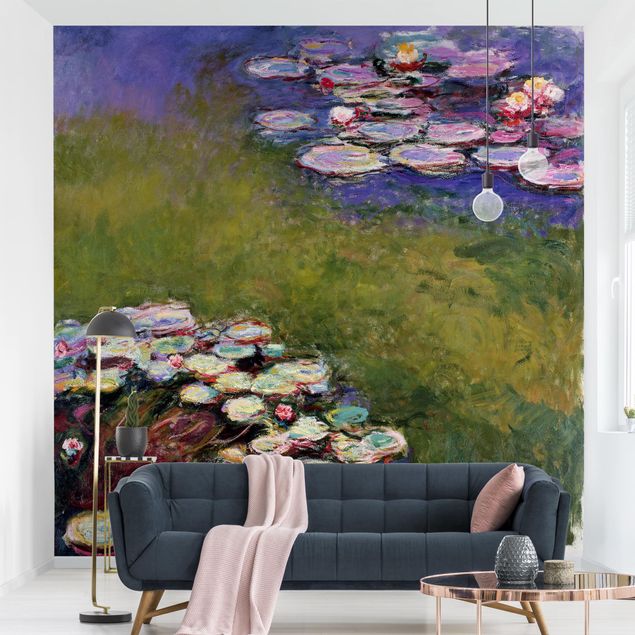 Déco mur cuisine Claude Monet - Nénuphars