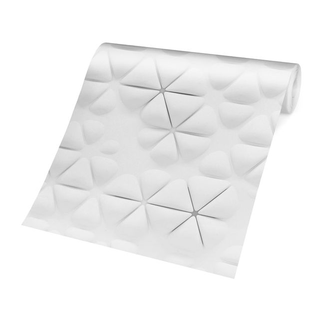 Papier peint à motifs Triangles abstraits en 3D