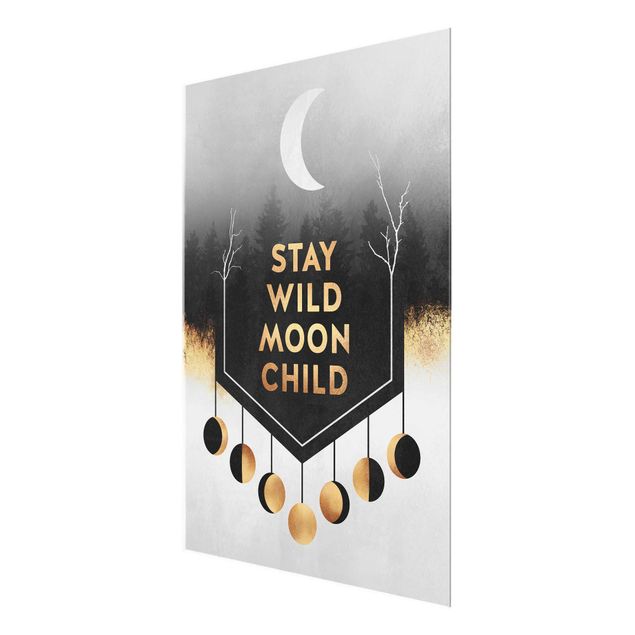 Tableaux de Elisabeth Fredriksson Stay Wild Moon Child
