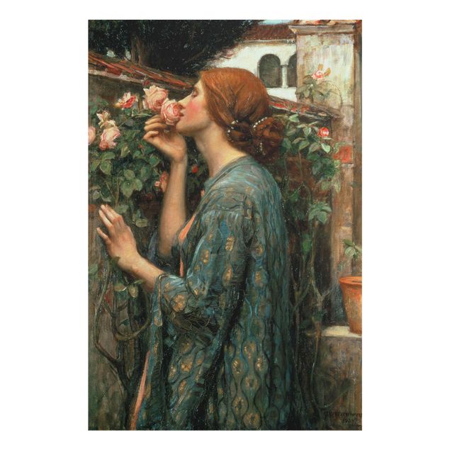Tableau moderne John William Waterhouse - L'âme de la rose