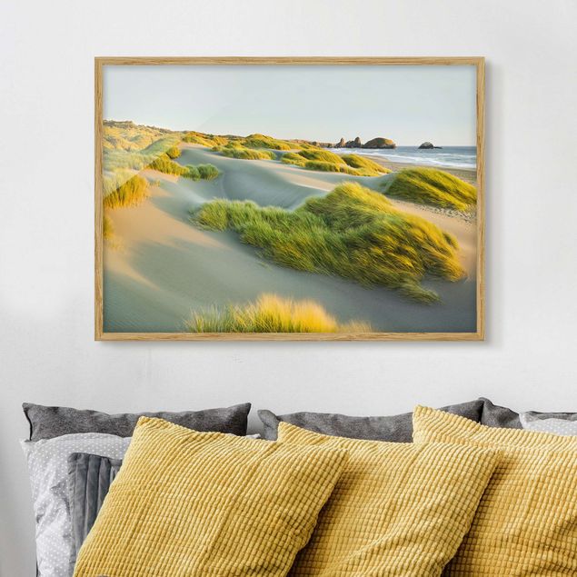 Affiches encadrées plage & mer Dunes et herbes à la mer