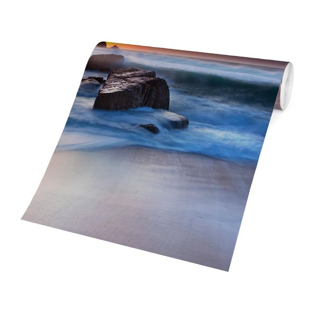 Papier peint paysage Au bord de la mer en Cornouailles
