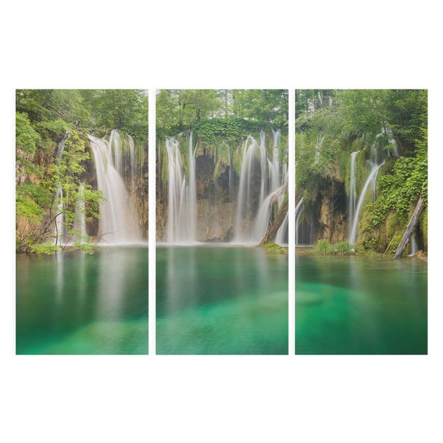 Tableaux modernes Chute d'eau Plitvice Lakes