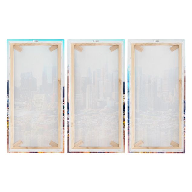Tableau toile ville Manhattan Skyline Urban Stretch