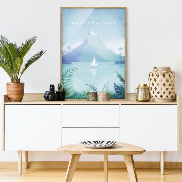 Tableaux paysage Poster de voyage - Nouvelle-Zélande