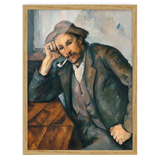 Tableaux Artistiques Paul Cézanne - Le fumeur de pipe