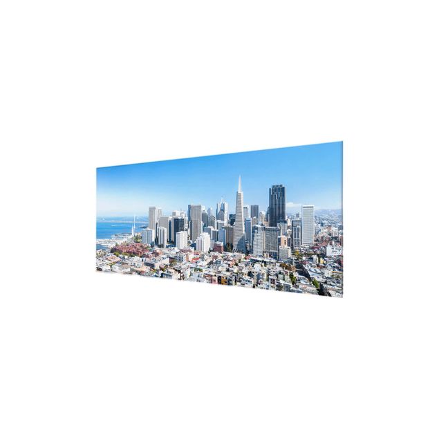 Tableau décoration Silhouette urbaine de San Francisco