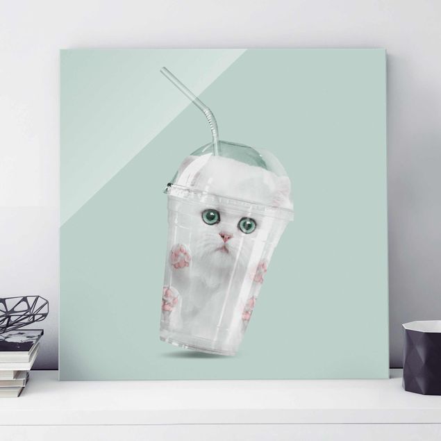 Tableaux muraux Chat - Shake With Cat