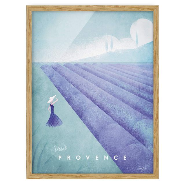 Tableaux vintage Poster de voyage - Provence