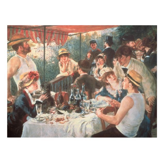 Tableau style vintage Auguste Renoir - Déjeuner de la fête du bateau