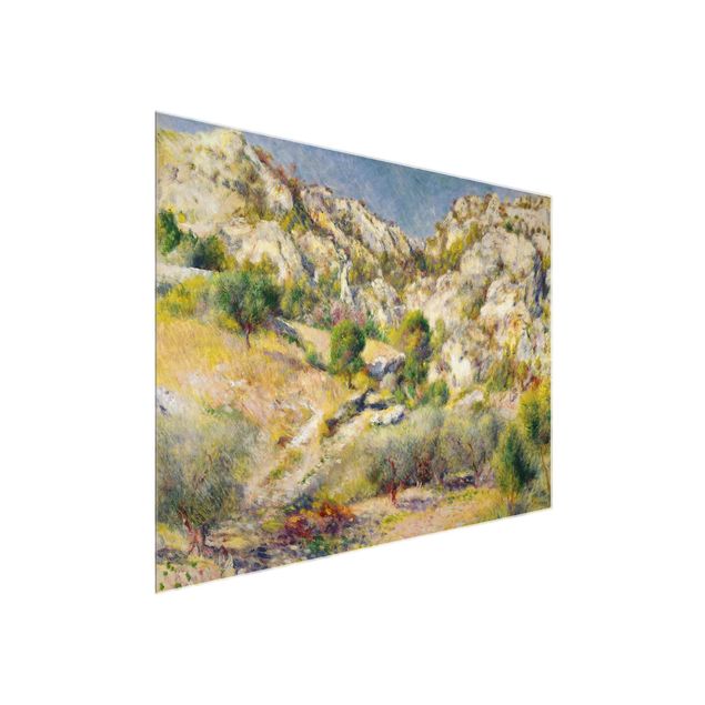 Tableaux Impressionnisme Auguste Renoir - Rocher à l'Estaque