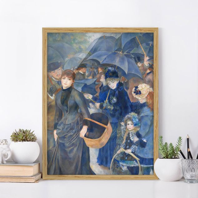 Déco murale cuisine Auguste Renoir - Parapluies