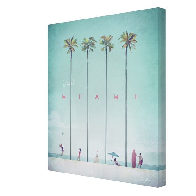 Tableau nature Poster de voyage - Miami