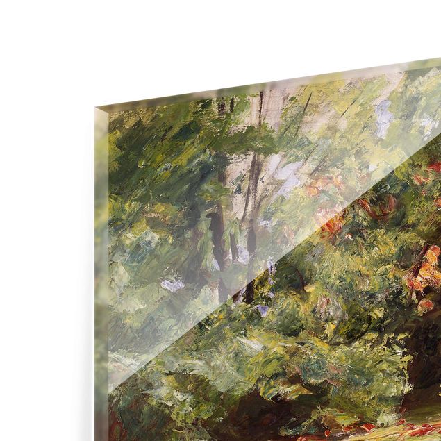 Tableaux moderne Max Liebermann - Terrasse fleurie du Wannseegarten