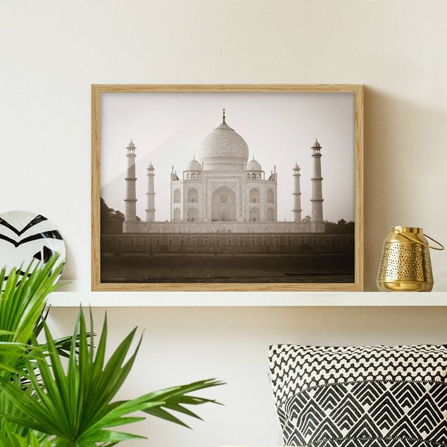 Déco mur cuisine Taj Mahal
