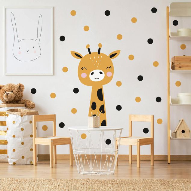 Sticker mural - Baby Giraffe