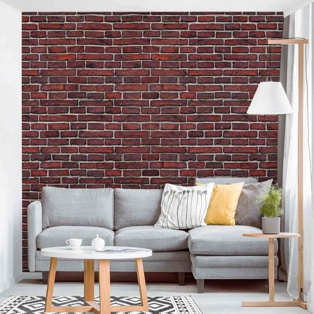 Décorations cuisine Brick Wall Red