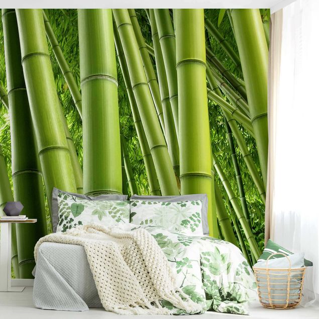 Déco mur cuisine Bamboo Trees