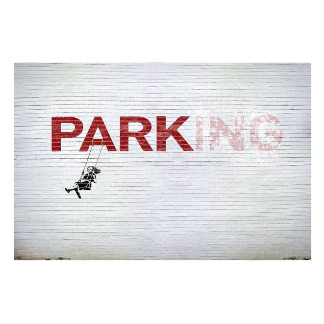 Tableaux muraux Banksy - Swing Girl