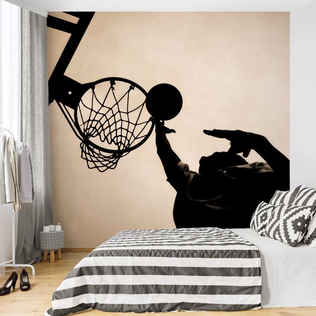 Papier peint panoramique Basketball