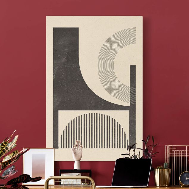 Tableaux sur toile avec dessins Bauhaus Veiled Galaxy