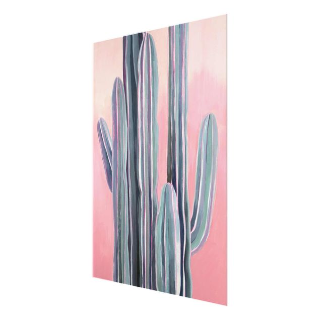 Tableaux muraux Cactus Sur Rose I