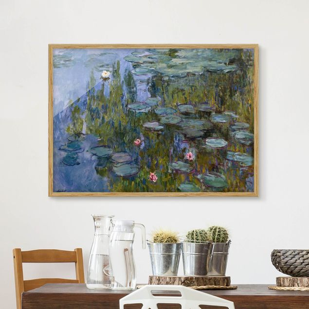 Déco mur cuisine Claude Monet - Nénuphars (Nympheas)