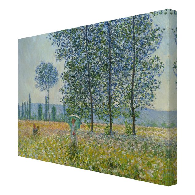 Tableaux modernes Claude Monet - Champs au printemps