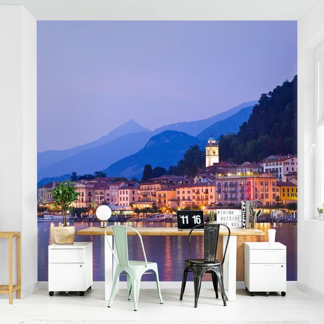 Papiers peints montagne Bellagio sur le lac de Côme