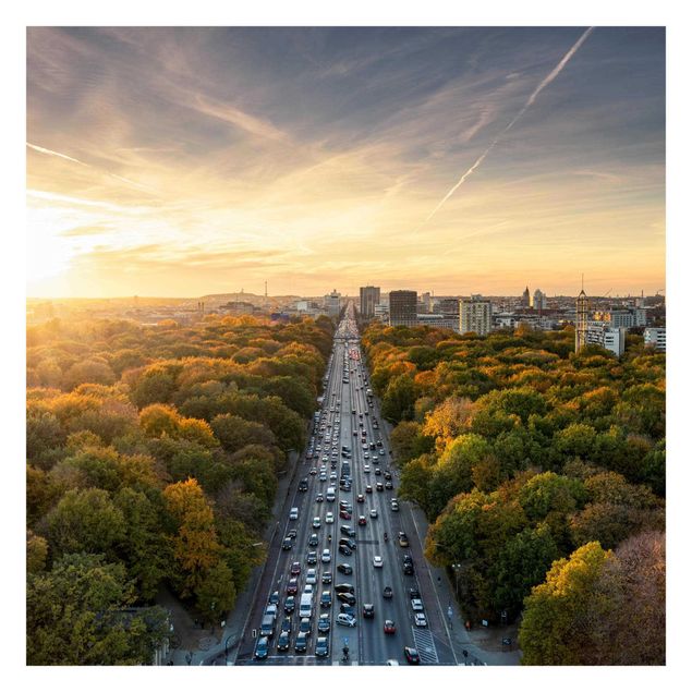 Papier peint panoramique paysage Berlin à l'automne