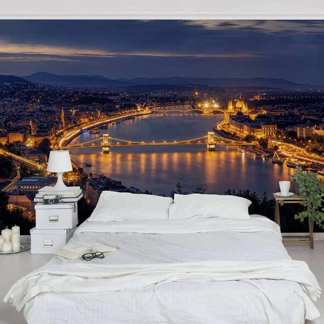 Papiers peints modernes Vue de Budapest