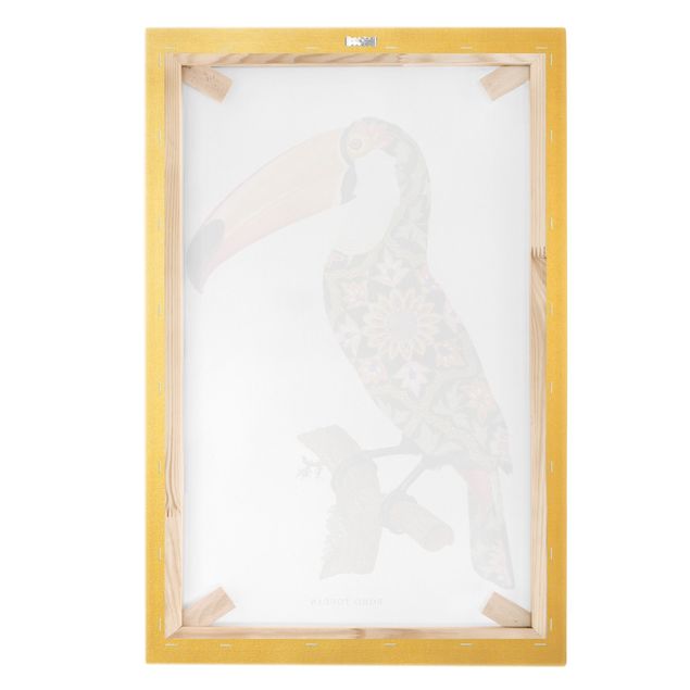 Impressions sur toile Oiseaux Boho - Toucan