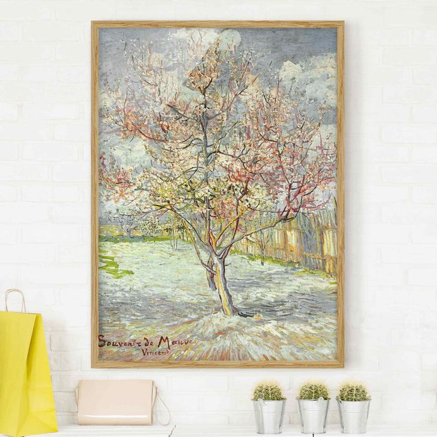 Tableaux paysage Vincent van Gogh - Pêchers en fleur