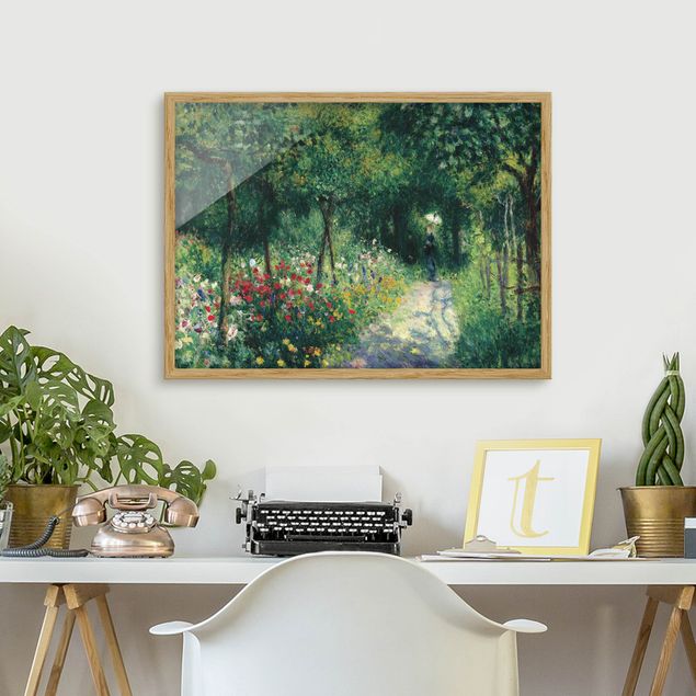 Tableaux paysage Auguste Renoir - Femmes dans un jardin