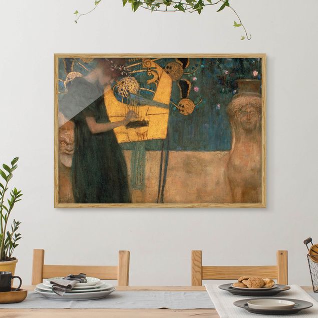 Déco mur cuisine Gustav Klimt - Musique
