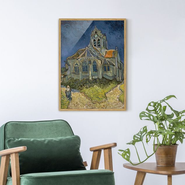 Tableaux Impressionnisme Vincent van Gogh - L'église d'Auvers