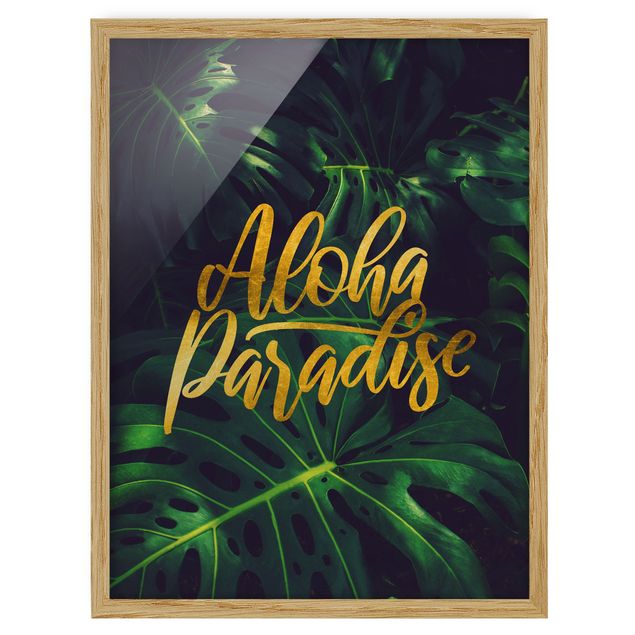Tableaux modernes Jungle - Aloha Paradise
