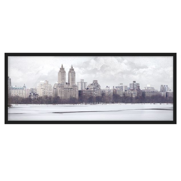 Tableaux modernes No.YK2 New York in the snow