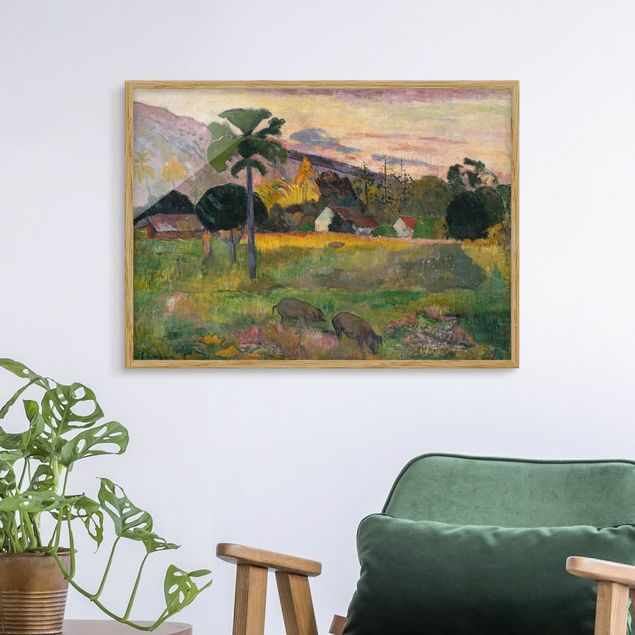 Tableau paysages Paul Gauguin - Haere Mai (Viens ici)