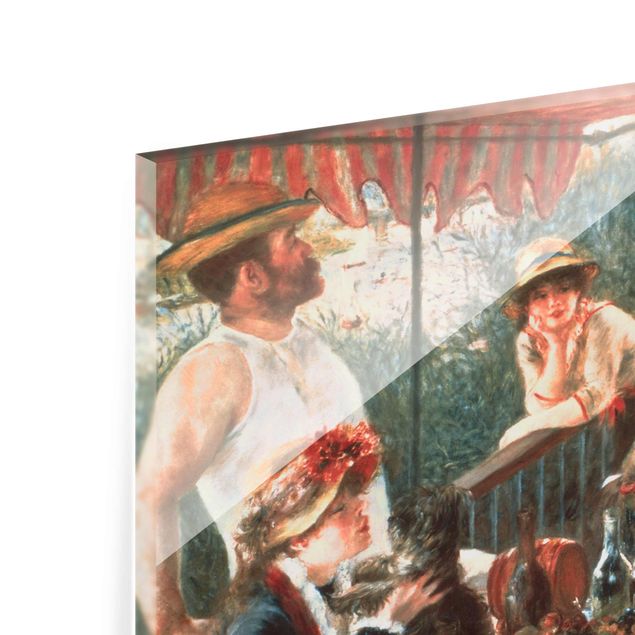 Tableau portrait Auguste Renoir - Déjeuner de la fête du bateau