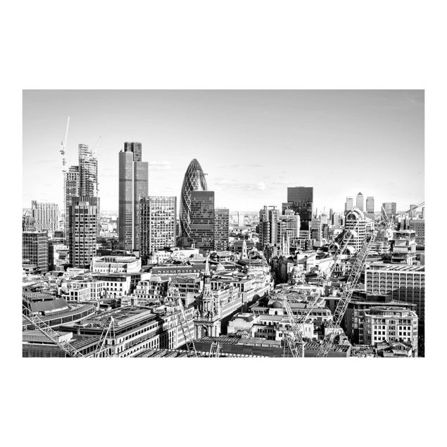 tapisserie panoramique City Of London Black And White