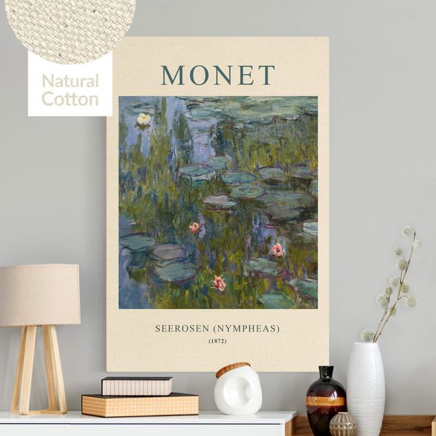 Tableaux Impressionnisme Claude Monet - Nymphes (Nymphaeas) - Édition musée